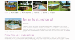Desktop Screenshot of piscines-hors-sol.com